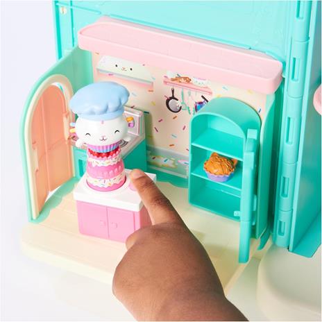 Gabby's Dollhouse, La cucina di gattino Dolcetto, mini playset stanze della casa, giochi per bambini dai 3 anni in su - 6