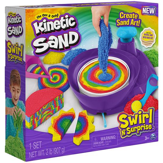 KINETIC SAND Swirl N' Surprise Set