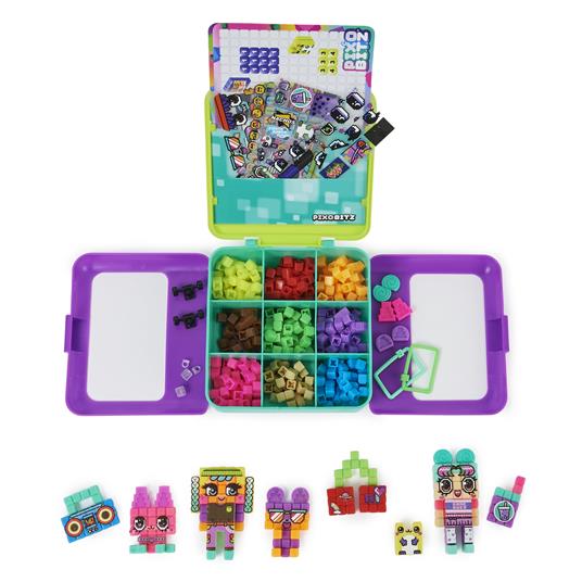 Spin Master Pixobitz Studio | Gioco creativo per bambini e bambine | 500 bitz idroadesivi | Decorazioni e accessori per creazioni in 3D | Giochi per bambini dai 6 anni in su - 3