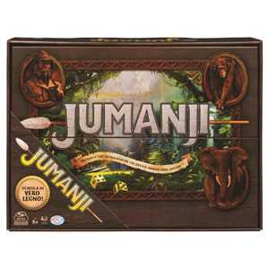 Giocattolo JUMANJI Il Gioco in Legno Spin Master
