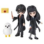 Wizarding World Set Amicizia Harry Potter e Cho Chang con Edvige, bambole articolate 7.5cm