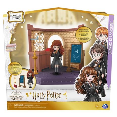 Wizarding World Set Classe di Incantesimi Harry Potter con bambola esclusiva Hermione Granger e accessori - 3