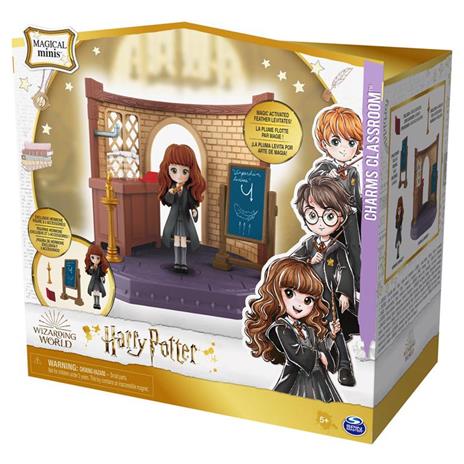 Wizarding World Set Classe di Incantesimi Harry Potter con bambola esclusiva Hermione Granger e accessori - 5