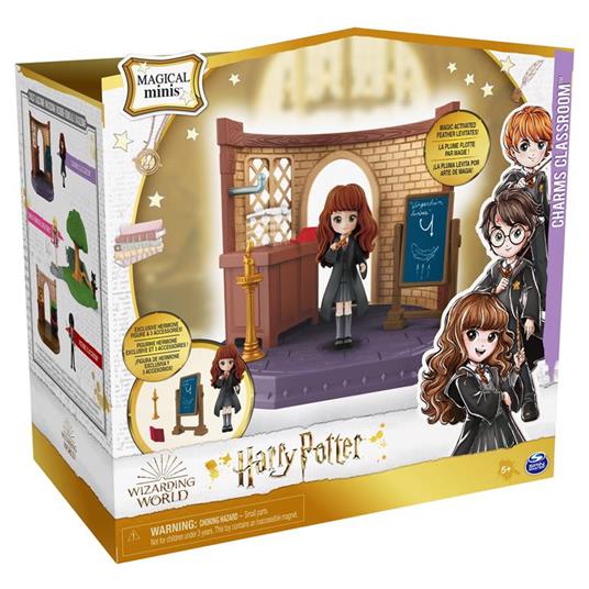 Wizarding World Set Classe di Incantesimi Harry Potter con bambola esclusiva Hermione Granger e accessori - 6