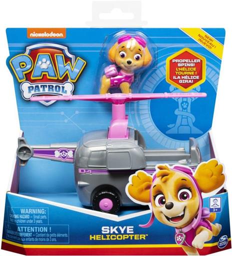 PAW Patrol , Elicottero di Skye con personaggio da collezione, per Bambini dai 3 Anni in Su - 3