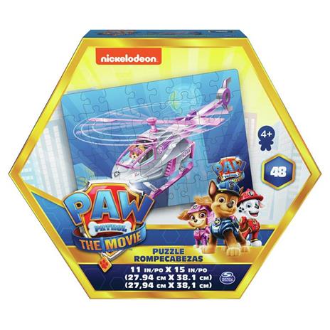 PAW Patrol The Movie, puzzle da 48 pezzi per bambini dai 4 anni in su, Chase - 6