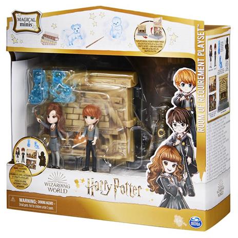 Wizarding World Harry Potter, set di gioco trasformabile 2 in 1 Stanza delle Necessità con 2 personaggi e 3 accessori - 5