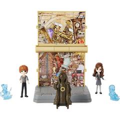 Wizarding World Harry Potter, set di gioco trasformabile 2 in 1 Stanza delle Necessità con 2 personaggi e 3 accessori