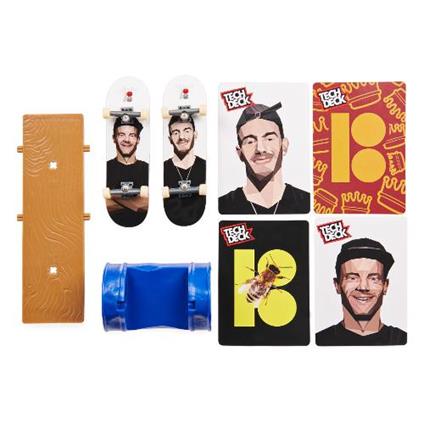 Mini skate TECH DECK Pack Versus 2 finger skate Assortito 2 pz 6066629