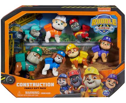 Rubble e Crew Construction Family Gift Pack Personaggi action figure