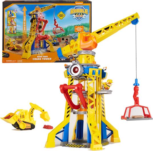 Paw Patrol - Rubble & Crew playset Torre del Cantiere