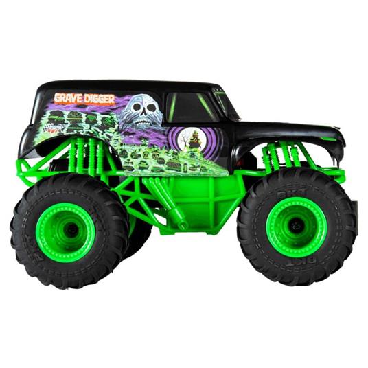 Monster Jam 1:24 RC - Gravedigger Monster truck Motore elettrico - 5