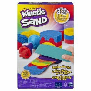 Kinetic Sand Rainbow Mix Set sabbia cinetica - 3