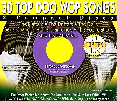 30 Top Doo Wop Songs - CD Audio