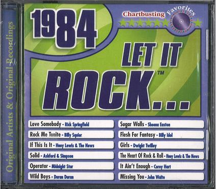 1984 Let It Rock: Billy Idol, Rick Springfield, Duran Duran - CD Audio