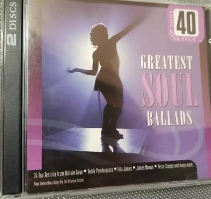 Greatest Soul Ballads - CD Audio