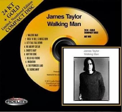 Walking Man (Limited 24K + Gold) - CD Audio di James Taylor
