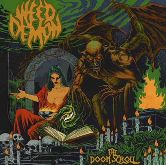Doom Scroll (Splatter Vinyl) - Vinile LP di Weed Demon