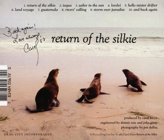 Return of the Silkie - CD Audio di Carol Kleyn - 2