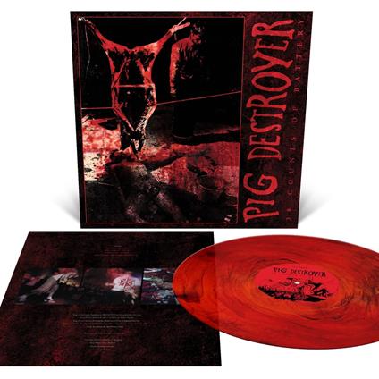 38 Counts Of Battery (Red W-Black Smoke Vinyl) - Vinile LP di Pig Destroyer