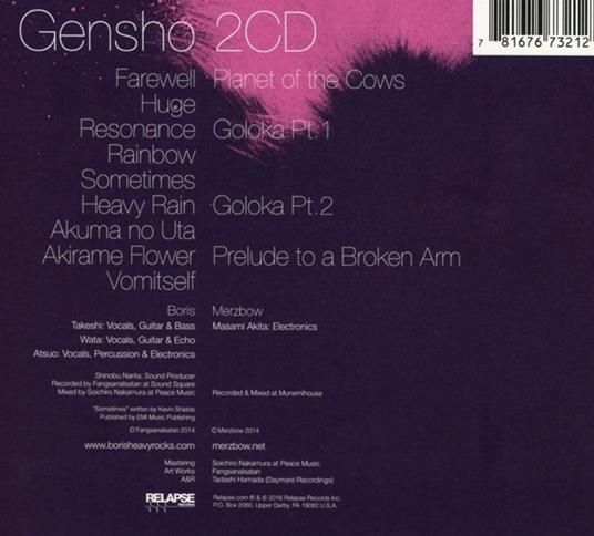 Gensho - CD Audio di Boris with Merzbow - 2