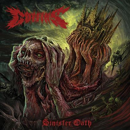 Sinister Oath (Oxblood Vinyl) - Vinile LP di Coffins