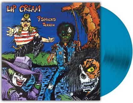 9 Shocks Terror (Blue Vinyl) - Vinile LP di Lip Cream