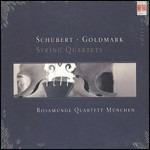Quartetti per archi - CD Audio di Franz Schubert,Karl Goldmark,Rosamunde Quartet
