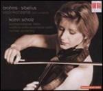 Concerti per violino - CD Audio di Johannes Brahms,Jean Sibelius,Katrin Scholz
