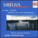 Sinfonie - CD Audio di Jean Sibelius,Kurt Sanderling,Berliner Symphoniker