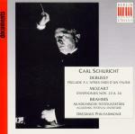 Sinfonie n.23, n.34 / Ouverture Accademica / Prélude à l'après-midi d'un faune - CD Audio di Johannes Brahms,Claude Debussy,Wolfgang Amadeus Mozart,Carl Schuricht,Orchestra Filarmonica di Dresda
