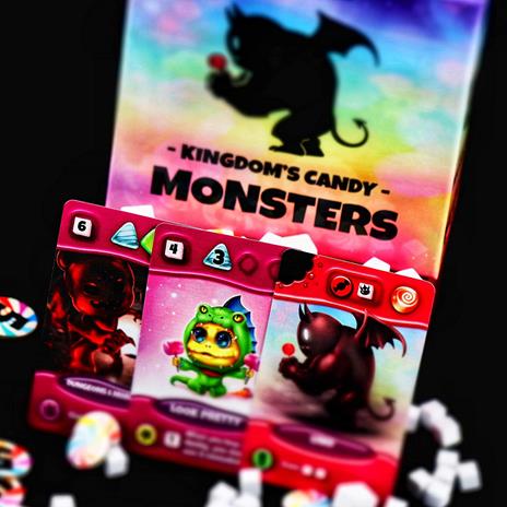 Kingdom's Candy Monsters + Esp. Dei Antichi. Gioco da tavolo - 2