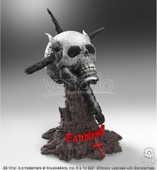 Candlemass 3d Vinile Statua Epicus Doomicus Metallicus 25 X 25 Cm Knucklebonz