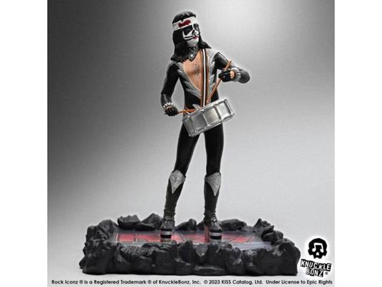 Kiss Rock Iconz Statua The Catman (destroyer) 22 Cm Knucklebonz