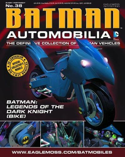 Batman Automobilia Collection Magazine 38 Legends Of The Dark Knight Batcycle - 3