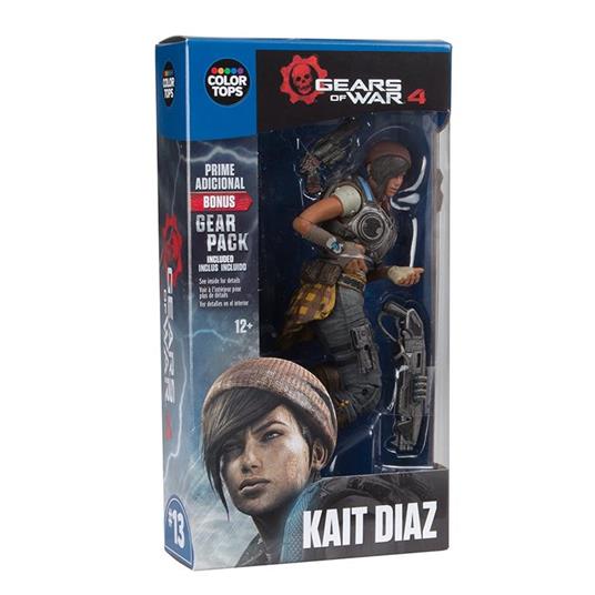 Gears of War 4 Color Tops Action Figure Kait Diaz 18 cm - 7