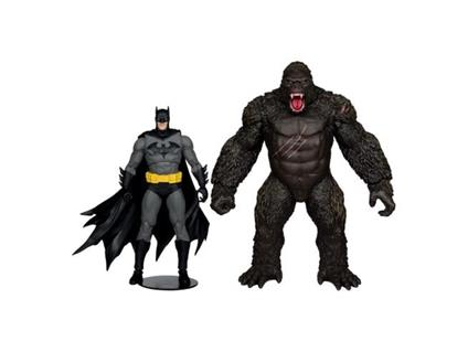 DC Justice League Monsterverse DC Multiverse Action Figures 2-Pack Batman & Kong 29 Cm McFarlane Toys