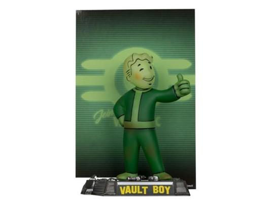 Fallout Movie Maniacs Pvc Statua Vault Boy 13 Cm Mcfarlane Toys