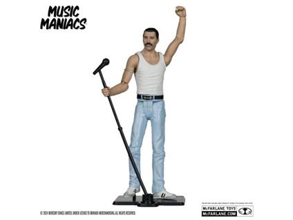 Music Maniacs Rock Action Figura Freddy Mercury 15 Cm Mcfarlane Toys