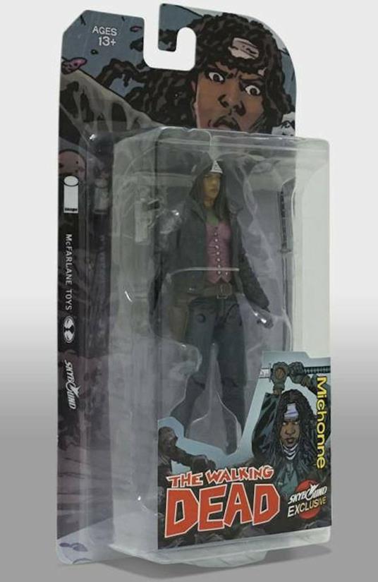 Mcfarlane The Walking Dead Book Series Michonne Color Action Figure New - 4