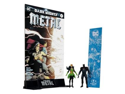 Dc Direct Page Punchers Action Figura 2-pack Batman Of Earth-44 & Batman Of Earth-11 (dark Nights: Metal) 8 Cm Mcfarlane Toys