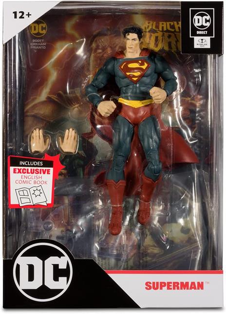 Dc Black Adam Page Punchers Action Figura Superman 18 Cm Mcfarlane Toys - 4