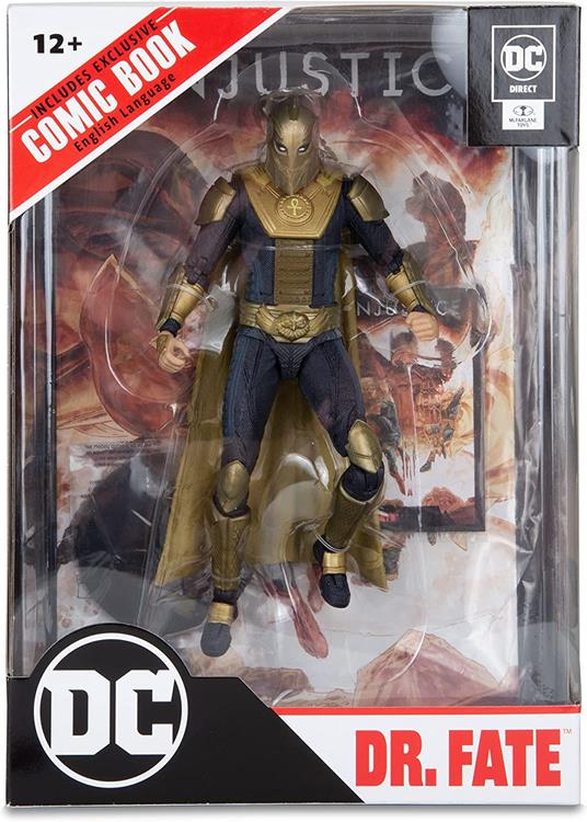 Dc Direct Page Punchers Gaming Action Figura Dr. Fate (injustice 2) 18 Cm Mcfarlane Toys - 3