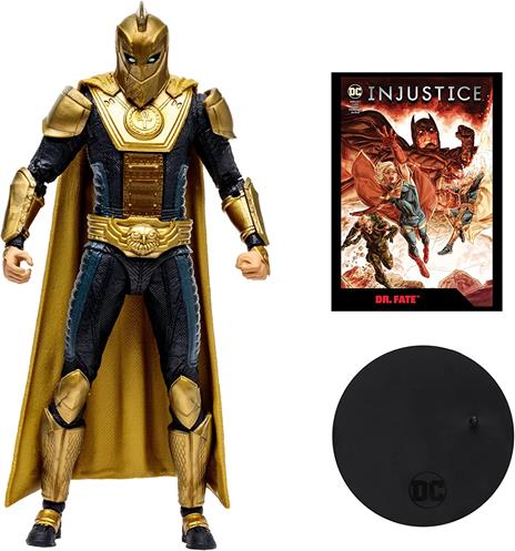 Dc Direct Page Punchers Gaming Action Figura Dr. Fate (injustice 2) 18 Cm Mcfarlane Toys - 5