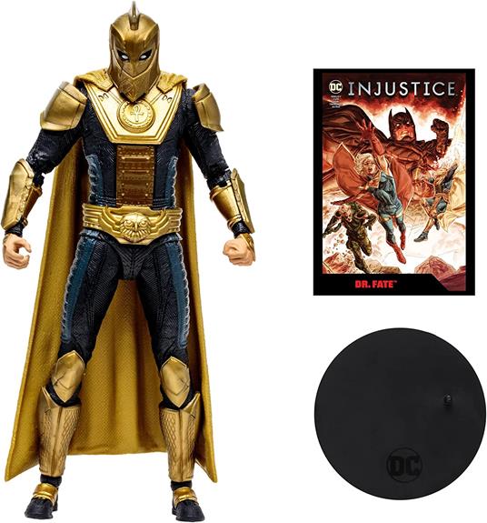 Dc Direct Page Punchers Gaming Action Figura Dr. Fate (injustice 2) 18 Cm Mcfarlane Toys - 5