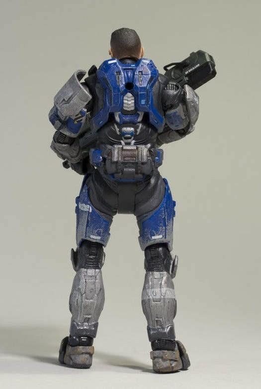 Mcfarlane Halo Reach S. 5 Carter Unhelmeted Unsc Action Figure Chief - 4