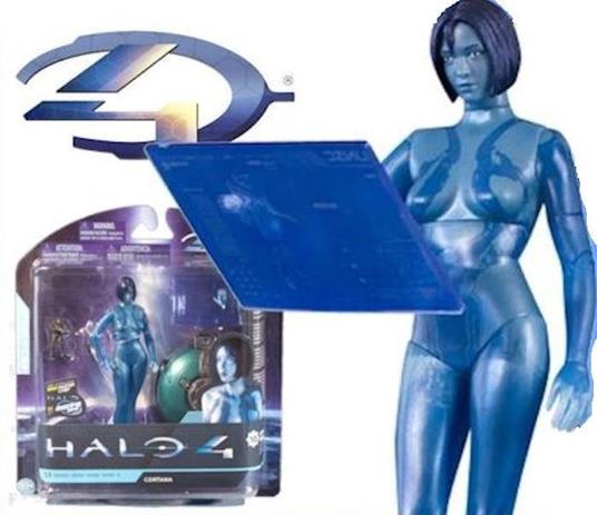 Mcfarlane Halo 4 Xbox 360 Videogame Action Figure Cortana New Nuovo