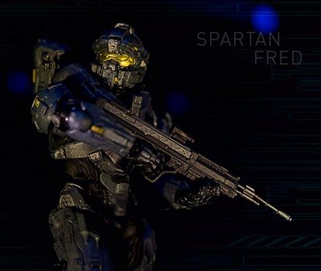 Mcfarlane Halo 5 Guardians Best Of Spartan Fred Action Figure New!! - 4