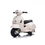 Moto Elettrica Per Bambini Mini Vespa Gts Piaggio Bianca 6V Con  Suoni H1B