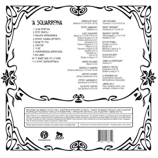 A sguarrona - Vinile LP di Libera Velo - 2